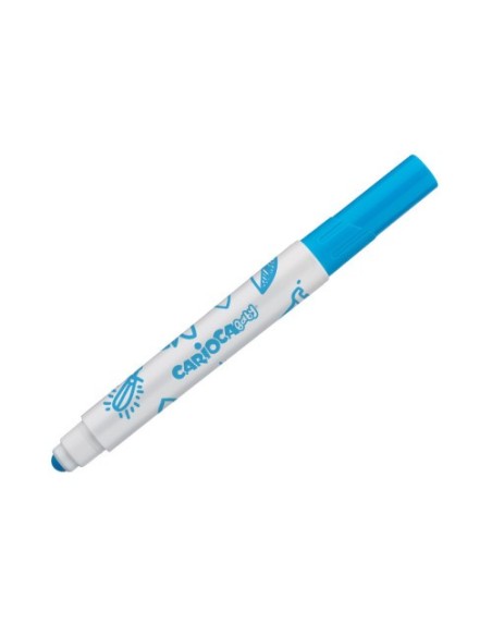CAJA 6 ROTULADORES VALOROUS MARKER CARIOCA BABY 42813