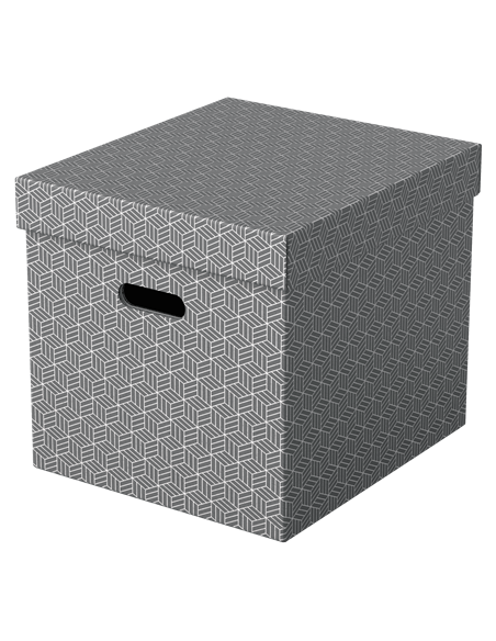 PACK 3 CAJAS GRISES 365X320X315MM ESSELTE 628289