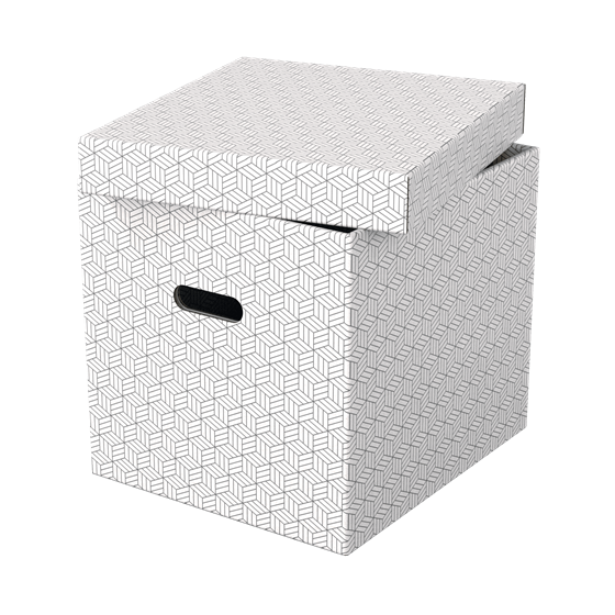 PACK 3 CAJAS BLANCAS 365X320X315MM ESSELTE 628288