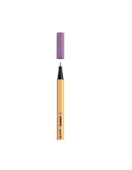 ROTULADOR PUNTA FINA POINT 88 0.4MM LILA GRISACEO STABILO 88/62 (x10 unidades)