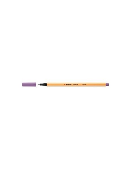 ROTULADOR PUNTA FINA POINT 88 0.4MM LILA GRISACEO STABILO 88/62 (x10 unidades)
