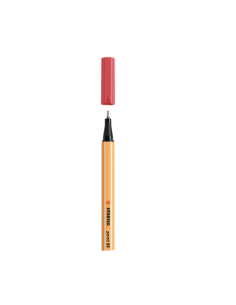ROTULADOR PUNTA FINA POINT 88 0.4MM ROJO ÓXIDO STABILO 88/47 (x10 unidades)