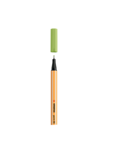 ROTULADOR PUNTA FINA POINT 88 0.4MM PISTACHO STABILO 88/34 (x10 unidades)