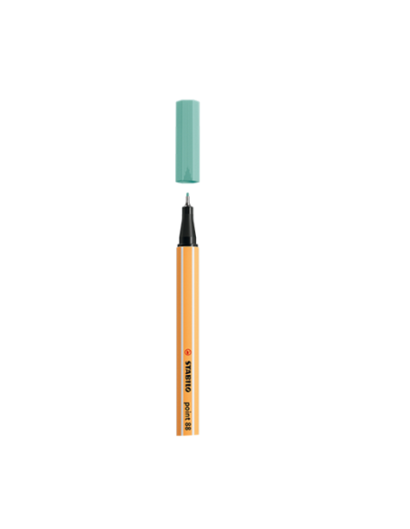 ROTULADOR PUNTA FINA POINT 88 0.4MM EUCALIPTO STABILO 88/12 (x10 unidades)