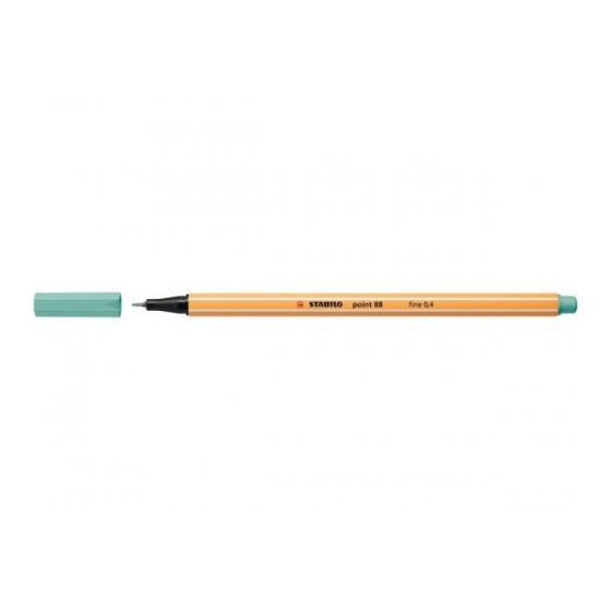 ROTULADOR PUNTA FINA POINT 88 0.4MM EUCALIPTO STABILO 88/12 (x10 unidades)