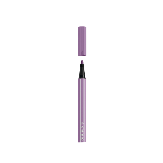 ROTULADOR PUNTA FIBRA MEDIA 1MM. PEN 68 LILA STABILO 68/62 (x10 unidades)