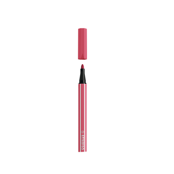 ROTULADOR PUNTA FIBRA MEDIA 1MM. PEN 68 ROJO FRESA STABILO 68/49 (x10 unidades)