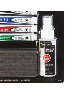 KIT PIZARRA BLANCA (4 ROTULADORES, BORRADOR, SPRAY LIMPIADOR) NOBO 1903798 2