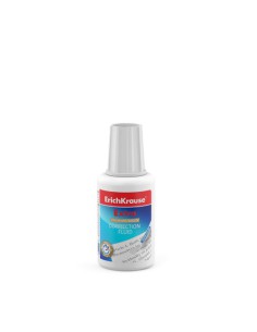 BOTE CORRECTOR LIQUIDO CON PINCEL 20 GR ERICH KRAUSE 5. (x10 unidades)