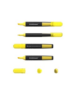 MARCADOR FLUORESCENTE LIQUID H-30 AMARILLO ERICHKRAUSE  47973 (x10 unidades) 2