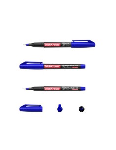 MARCADOR PERMANENTE FP-50 AZUL ERICH KRAUSE 37069 (x12 unidades) 2