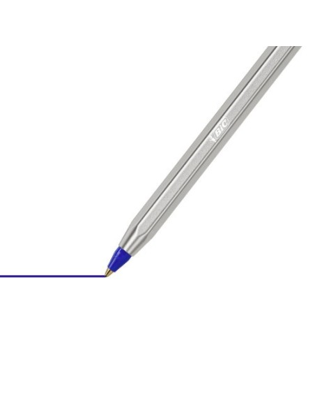 BOLÍGRAFO RENEW CUERPO METAL TINTA AZUL BIC 997202
