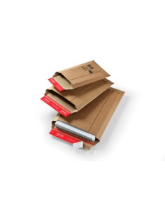 CAJA 20 BOLSAS COLOMPAC CARTON CORRUGADO EXTRA FUERTE 540x730mm (B2) FUELLE 50MM COLOMPAC 149220