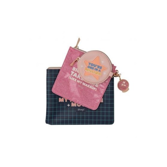 SET DE 3 NECESERES - LIFE HAPPENS. SHOPPING HELPS. MR.WONDERFUL WOA11281EM