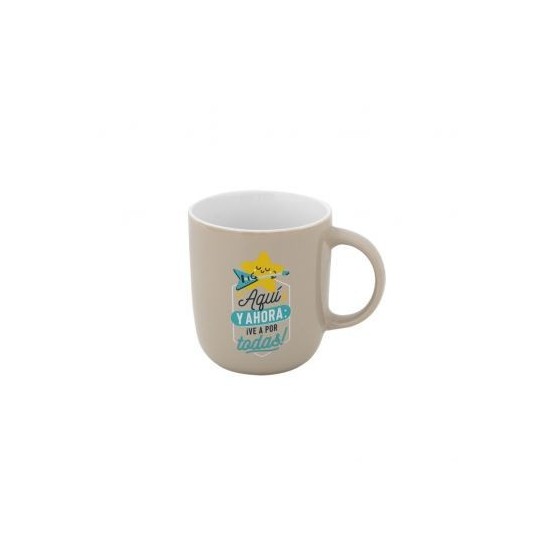 TAZA - AQUÍ Y AHORA: ¡VE A POR TODAS! MR.WONDERFUL WOA11292ES