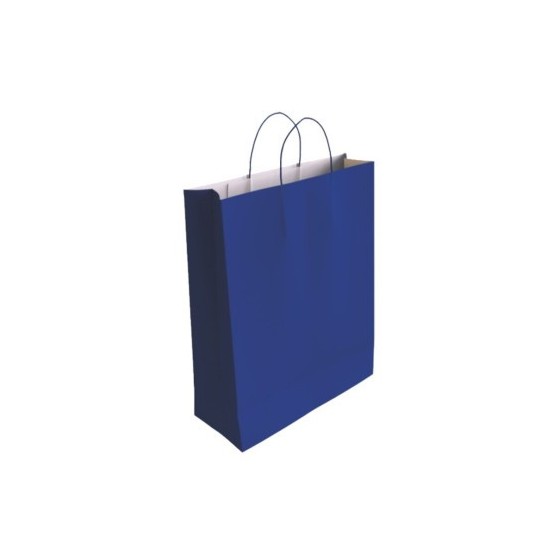 Bismark 329831 bolsa de papel Azul (x25 unidades)