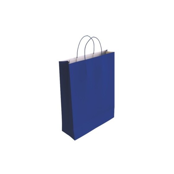 Bismark 329830 bolsa de papel Azul (x25 unidades)