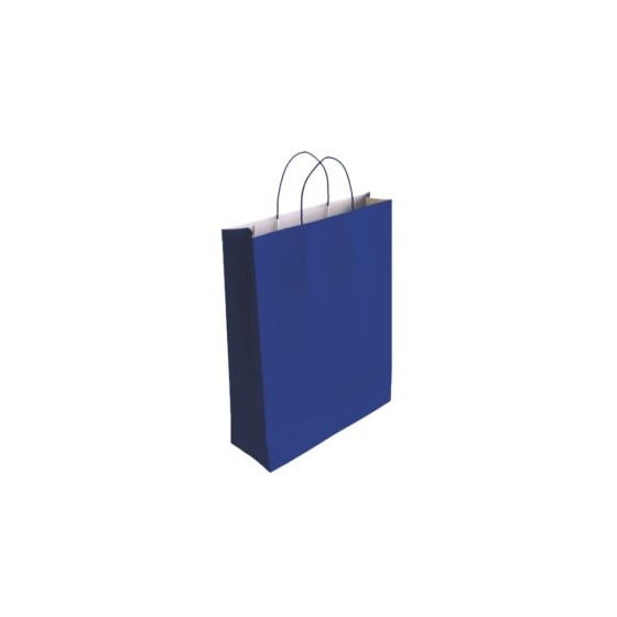 Bismark 329829 bolsa de papel Azul (x25 unidades)