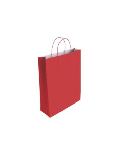 Bismark 329826 bolsa de papel Rojo (x25 unidades)