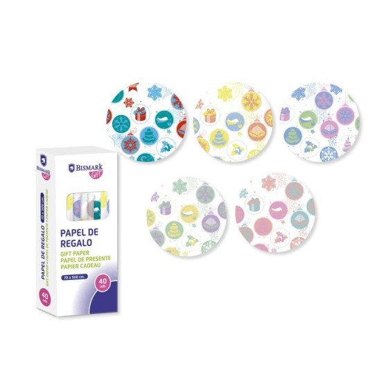 Bismark 329866 paleta de pintura Papel (x40 unidades)