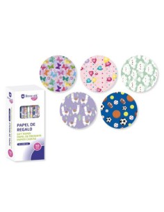 Bismark 329855 papel de regalo (x50 unidades)