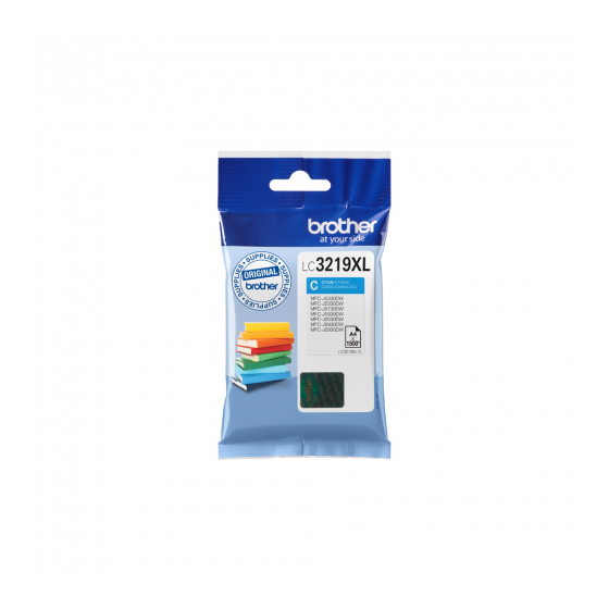 Brother LC-3219XLC cartucho de tinta Original Azul