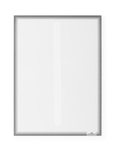 Durable 501457 archivador Antracita, Transparente