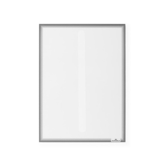 Durable 501457 archivador Antracita, Transparente