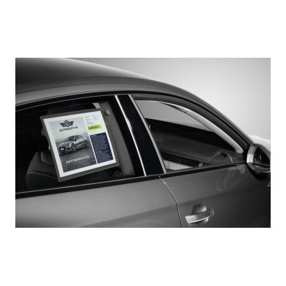 Durable 501457 archivador Antracita, Transparente
