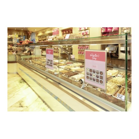 Durable 501457 archivador Antracita, Transparente