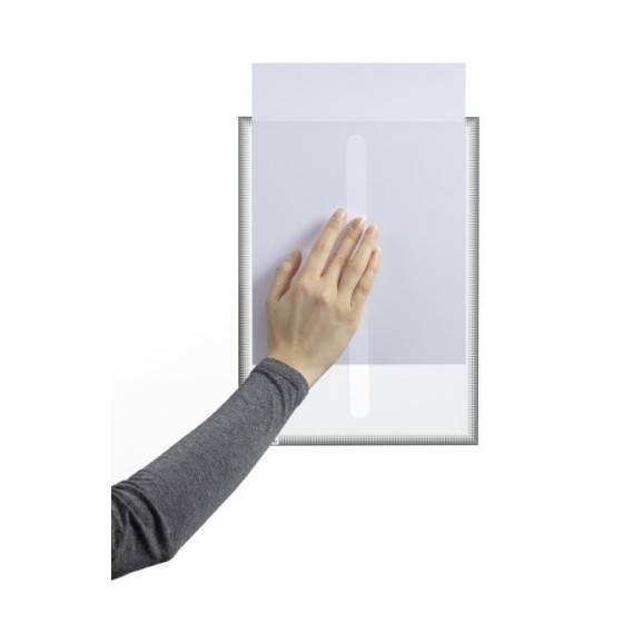 Durable 501457 archivador Antracita, Transparente