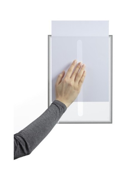 Durable 501457 archivador Antracita, Transparente