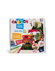 SET CREATE & COLOR MS. WILD 3D CARIOCA 42906