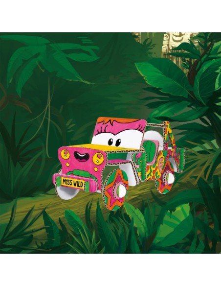 SET CREATE & COLOR MS. WILD 3D CARIOCA 42906