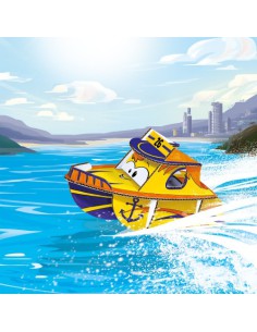 SET CREATE & COLOR MR. BOAT 3D CARIOCA 42905 2