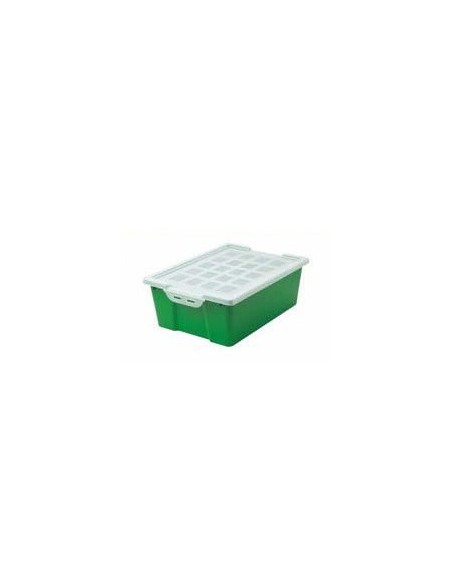 CUBETA GRANDE CON TAPA - VERDE FAIBO 787-04