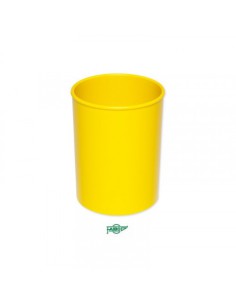 CUBILETE PLÁSTICO COLOR AMARILLO FAIBO 206-05