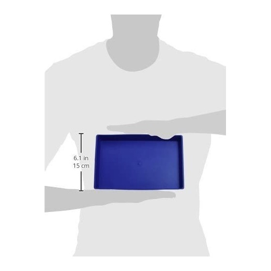 BANDEJA MULTIUSO CÓNICA COLOR AZUL FAIBO 210-07