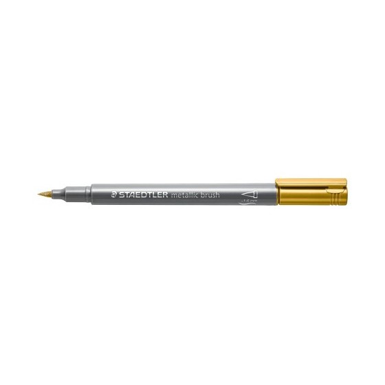 Staedtler 8321 marcador 1 pieza(s) Punta de pincel Oro (x10 unidades)