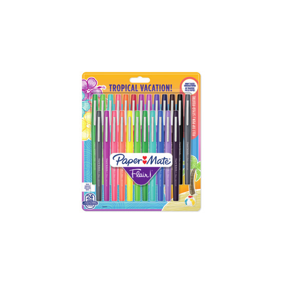 FLAIR M. TROPICAL VACATION BL24 PAPER MATE 1982655
