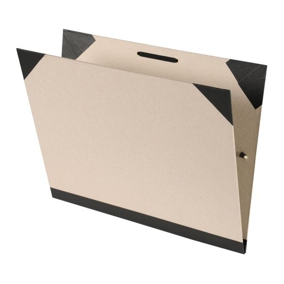 CARPETA TRANSPORTE 26X33 (10) CANSON BRUT GOMAS GRIS GUARRO CANSON C200003132