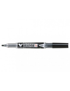 ROTULADOR PIZARRA BLANCA VBOARD MASTER S NEGRO PILOT WBMA-VS-EF-B-BG (x10 unidades)