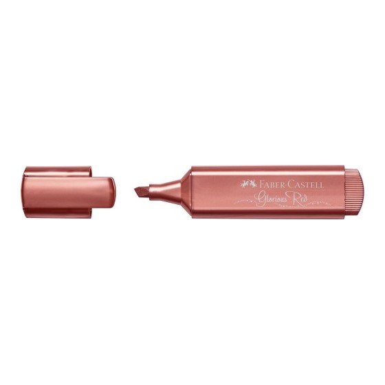 Faber-Castell Textliner 46 marcador 1 pieza(s) Rojo metalizado (x10 unidades)