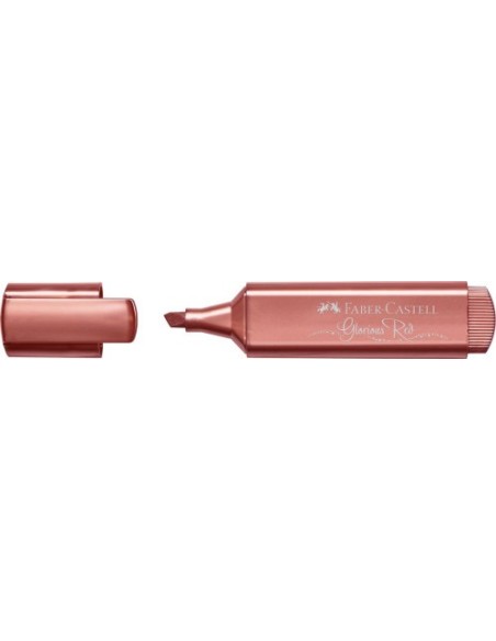 Faber-Castell Textliner 46 marcador 1 pieza(s) Rojo metalizado (x10 unidades)