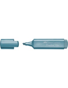 Faber-Castell Textliner 46 marcador 1 pieza(s) Azul metálico (x10 unidades) 2
