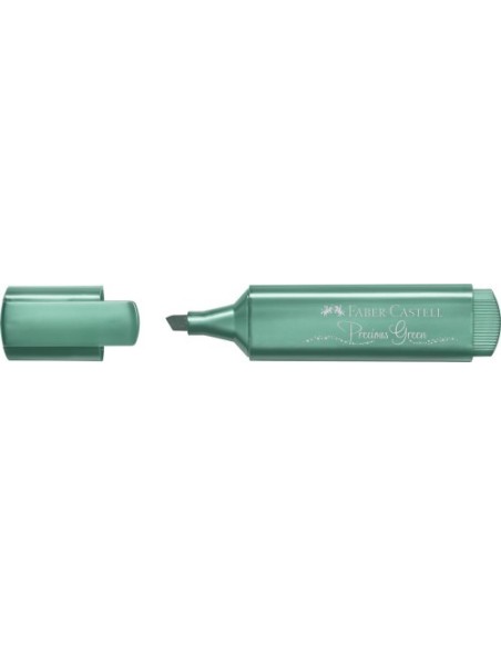 Faber-Castell Textliner 46 marcador 1 pieza(s) Metallic green (x10 unidades)