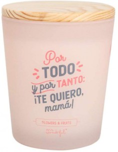 VELA - POR TODO Y POR TANTO TE QUIERO, MAMÁ! MR.WONDERFUL WOA10115ES