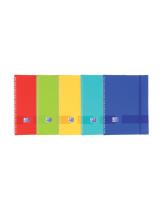 Oxford Live & Go Plástico Colores surtidos, Translúcido, Transparente A4 (x10 unidades)