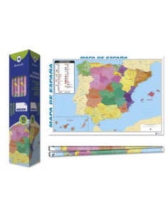 Bismark Poster Mapa de España 70 x 100 сm
