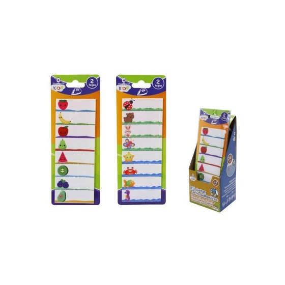 Bismark Etiquetas Termoadhesivas Marca-Ropa 16 Uds